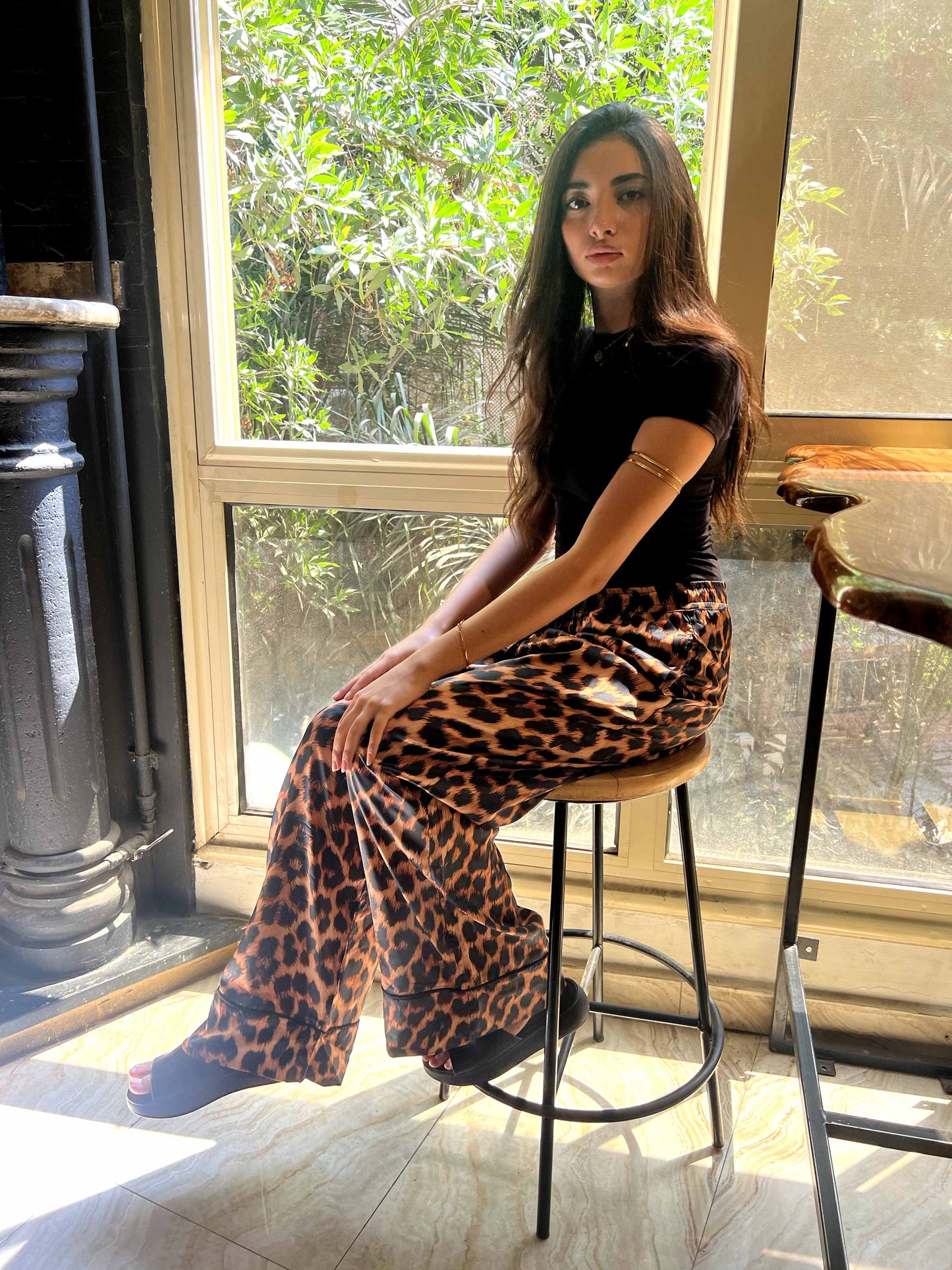 Leopard Luxe Pants